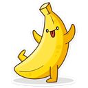 Набор стикеров «Бананос»